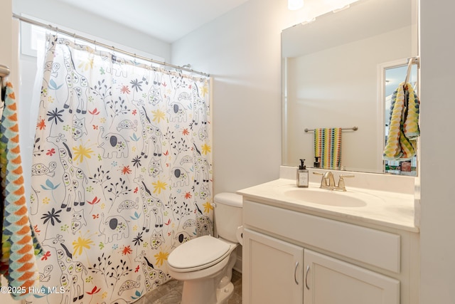 522 Heartwood Dr, Leland, NC 28479 - full bath with vanity, toilet, and curtained shower