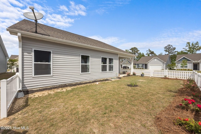 1008 Rodanthe Dr, New Bern, NC 28562 - back of property with a shingled roof
