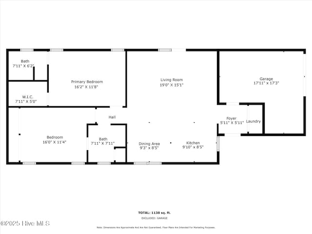 222 Bridgeton Ct, Wilmington, NC 28411 - floor plan / room layout