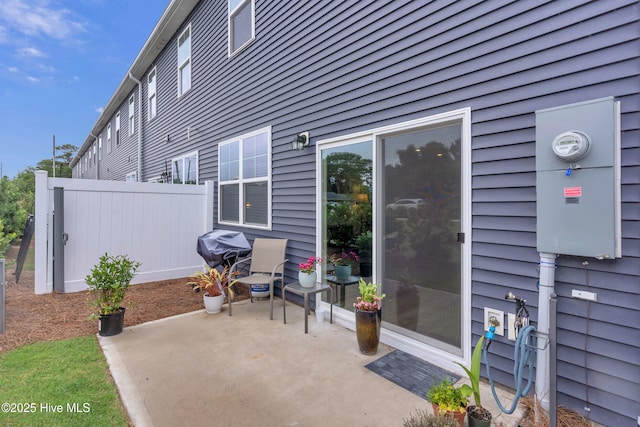 6751 Blacktip Ln, Wilmington, NC 28412 - view of patio with grilling area