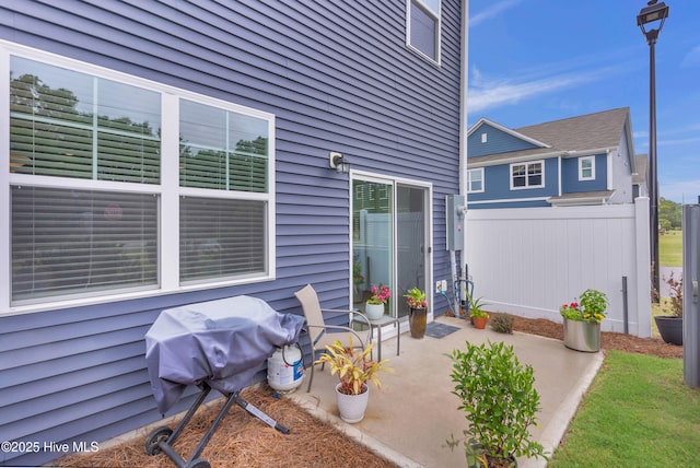 6751 Blacktip Ln, Wilmington, NC 28412 - view of patio with a grill