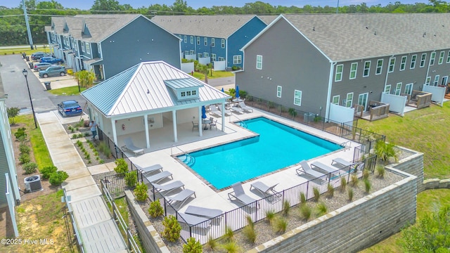 6751 Blacktip Ln, Wilmington, NC 28412 - community pool with a patio area
