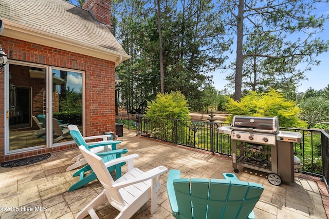 30 Spring Valley Ct, Pinehurst, NC 28374 - view of patio with a grill