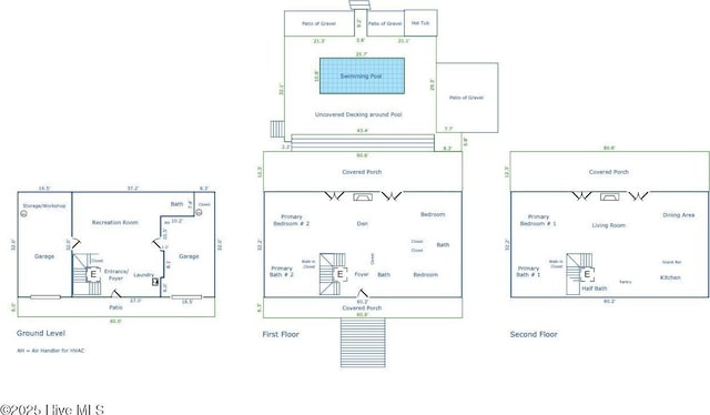585 Forest Dunes Dr, Pine Knoll Shores, NC 28512 - view of floor plan / room layout