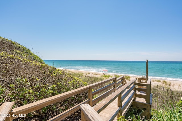 585 Forest Dunes Dr, Pine Knoll Shores, NC 28512 - water view featuring local beach