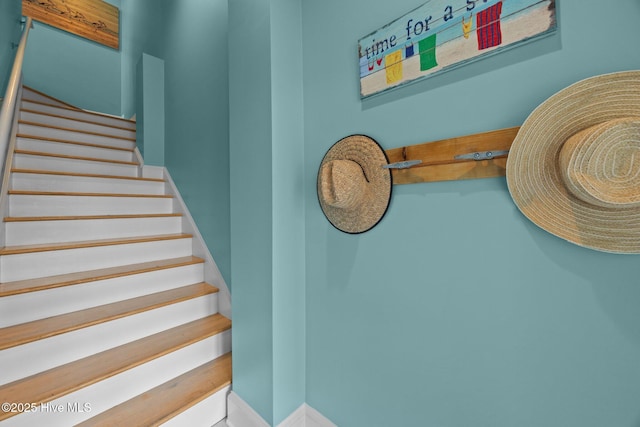102 Seaside Ln, North Topsail Beach, NC 28460 - view of stairway