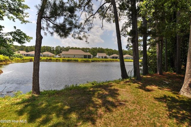 867 Corn Planters Cir, Calabash, NC 28467 - water view with nearby suburban area