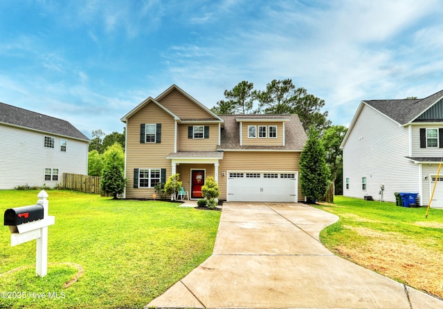 514 Everett Glades, Sneads Ferry, NC 28460 - traditional-style home with driveway and a shingled roof