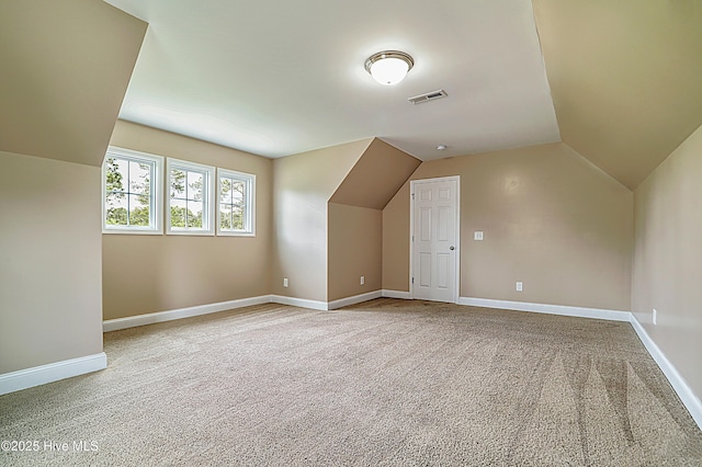 514 Everett Glades, Sneads Ferry, NC 28460 - additional living space featuring carpet and vaulted ceiling