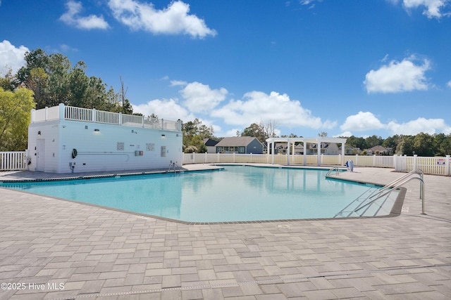 8711 Baton Rouge Ave NW Lot 1156, Calabash, NC 28467 - community pool featuring a patio