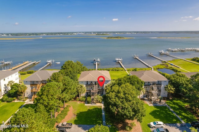 8630 Sound Dr Unit B2, Emerald Isle, NC 28594 - bird's eye view of a nearby body of water