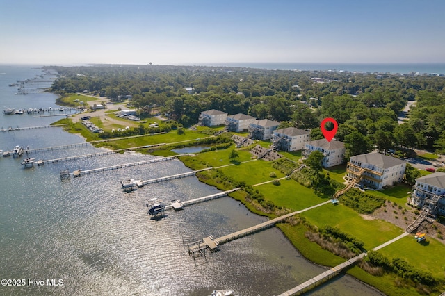 8630 Sound Dr Unit B2, Emerald Isle, NC 28594 - aerial view of a large body of water