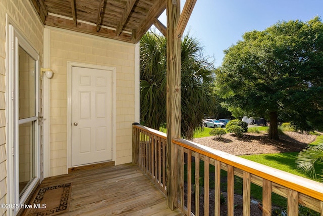 8630 Sound Dr Unit B2, Emerald Isle, NC 28594 - view of balcony