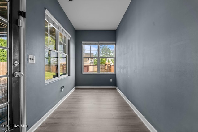 399 Highgrove Dr, Spring Lake, NC 28390 - empty room featuring wood finished floors and baseboards