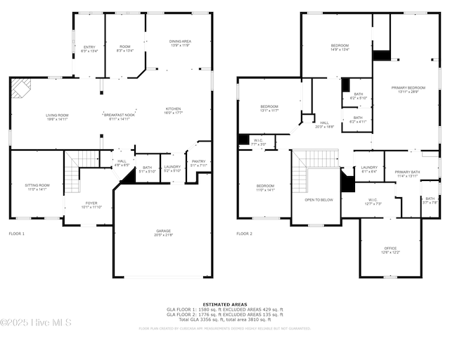 399 Highgrove Dr, Spring Lake, NC 28390 - property floor plan