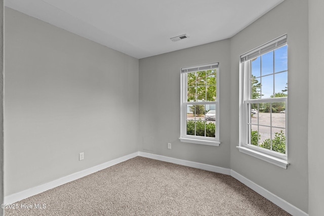 1703 41st St Apt B, Wilmington, NC 28403 - carpeted spare room featuring plenty of natural light