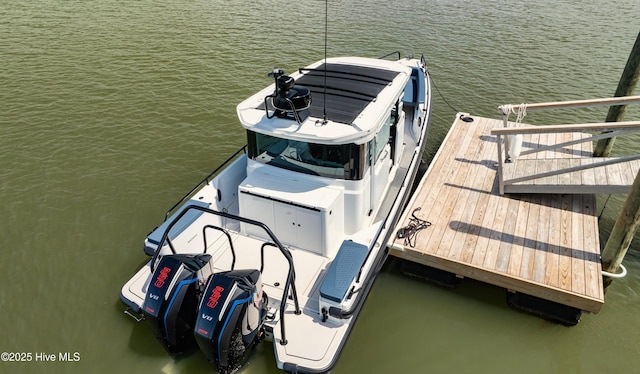 3530 Van Buren St SW, Supply, NC 28462 - dock area featuring a water view