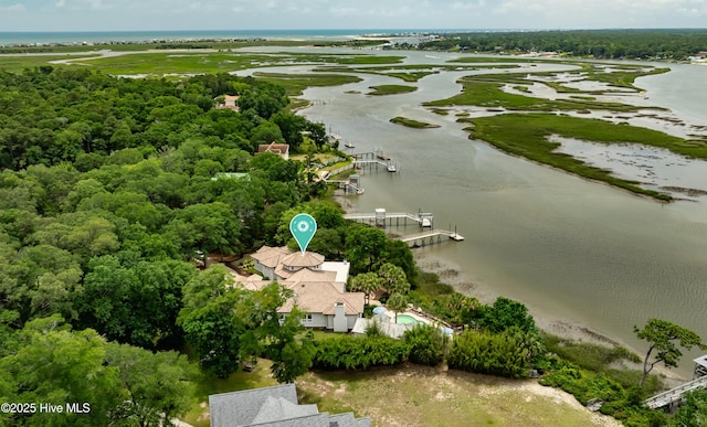 3530 Van Buren St SW, Supply, NC 28462 - bird's eye view of a nearby body of water