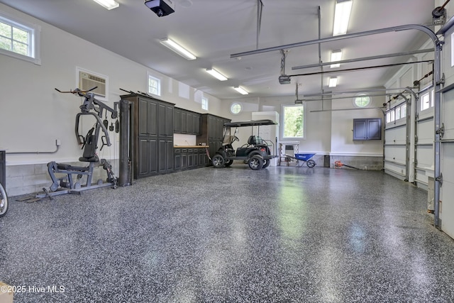 3530 Van Buren St SW, Supply, NC 28462 - garage with an AC wall unit