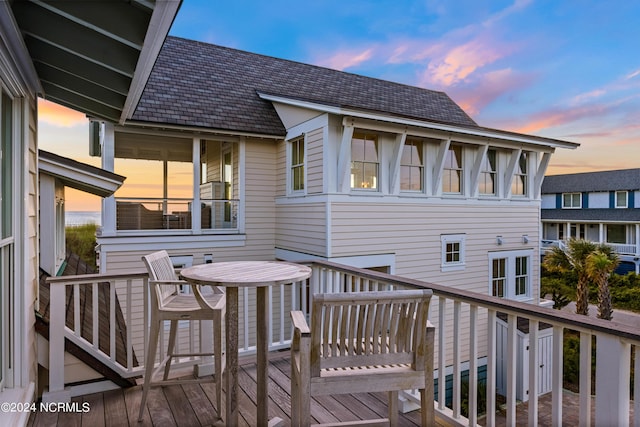224 W Bald Head Wynd Wynd, Bald Head Island, NC 28461 - view of wooden terrace