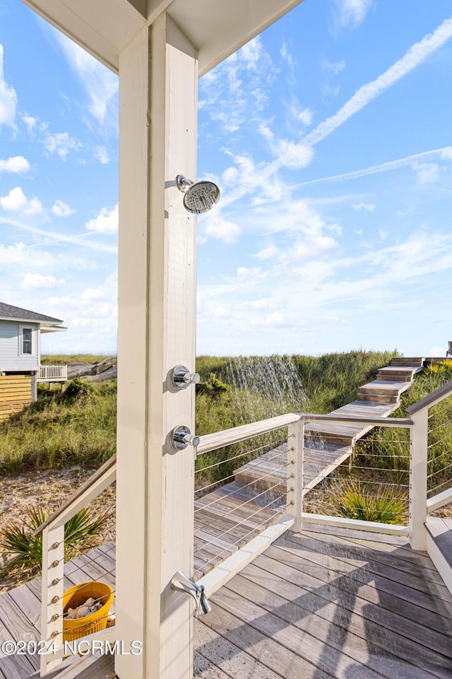 224 W Bald Head Wynd Wynd, Bald Head Island, NC 28461 - view of deck