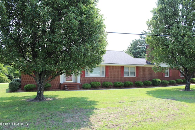 2945 US Highway 17, Williamston, NC 27892 - view of front of property with a front lawn and brick siding