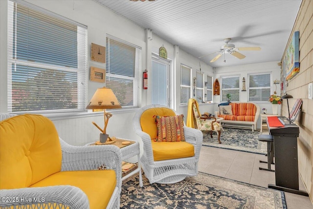 813 Cutter Ct, Kure Beach, NC 28449 - sunroom featuring tile patterned floors