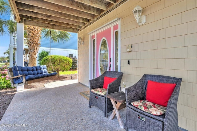 813 Cutter Ct, Kure Beach, NC 28449 - view of patio / terrace