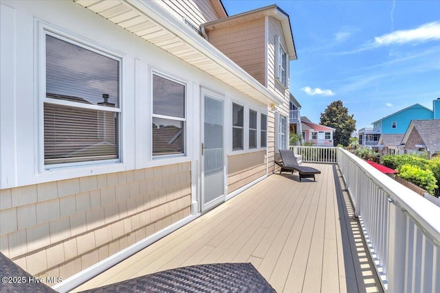 813 Cutter Ct, Kure Beach, NC 28449 - view of deck