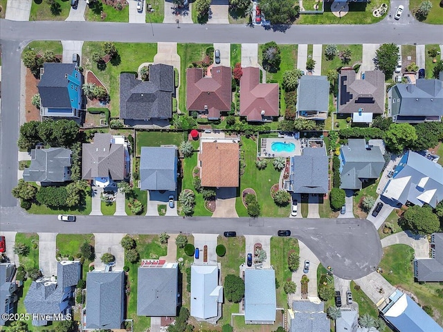 813 Cutter Ct, Kure Beach, NC 28449 - aerial overview of property's location featuring nearby suburban area