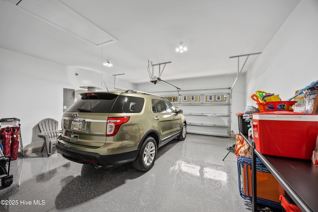 2143 Stonecrest Dr NW, Calabash, NC 28467 - garage with electric panel and a garage door opener