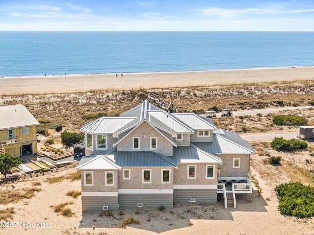 11 Sandspur Trl, Bald Head Island, NC 28461 - aerial view of property and surrounding area featuring unending shoreline