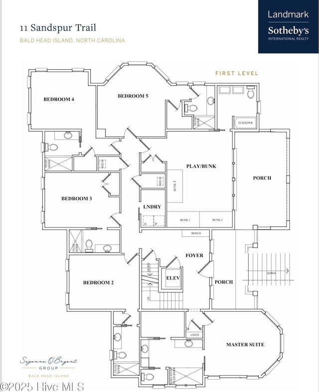 11 Sandspur Trl, Bald Head Island, NC 28461 - view of floor plan / room layout