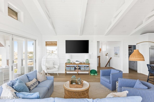 11 Sandspur Trl, Bald Head Island, NC 28461 - living room with wood finished floors