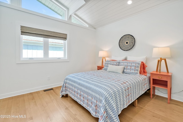 3343 Channelside Dr SW, Supply, NC 28462 - bedroom with wood finished floors, wooden ceiling, and recessed lighting