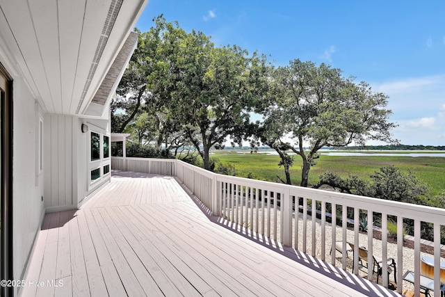 3343 Channelside Dr SW, Supply, NC 28462 - deck featuring a water view