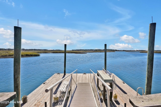 3343 Channelside Dr SW, Supply, NC 28462 - dock featuring a water view