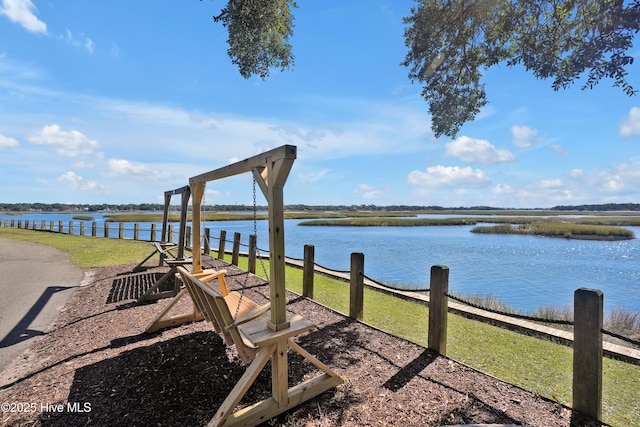 3343 Channelside Dr SW, Supply, NC 28462 - view of yard with a water view