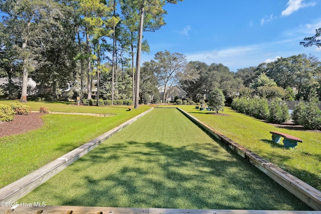 3343 Channelside Dr SW, Supply, NC 28462 - view of home's community with a bocce ball area and a yard