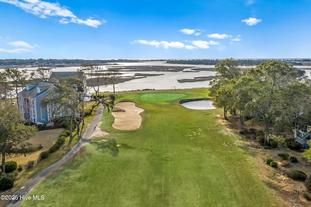 3343 Channelside Dr SW, Supply, NC 28462 - aerial view of property's location with a local golf course and a nearby body of water