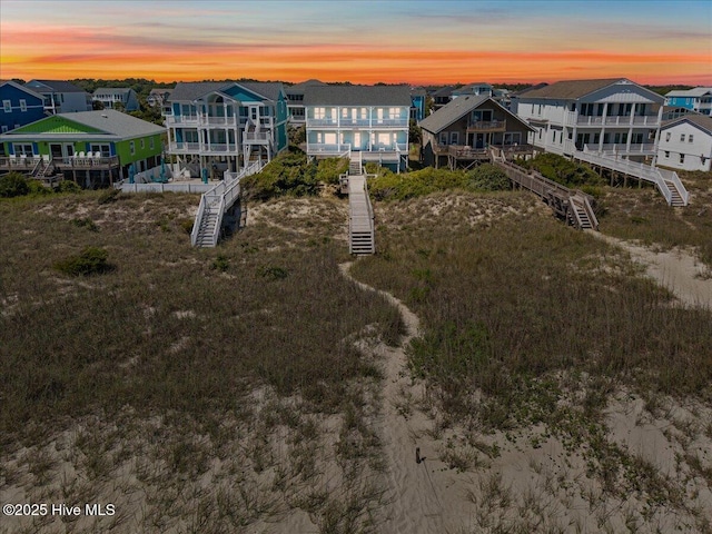 1033 Ocean Blvd W, Holden Beach, NC 28462 - aerial view of residential area