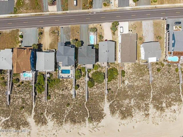 1033 Ocean Blvd W, Holden Beach, NC 28462 - aerial view of property's location featuring nearby suburban area