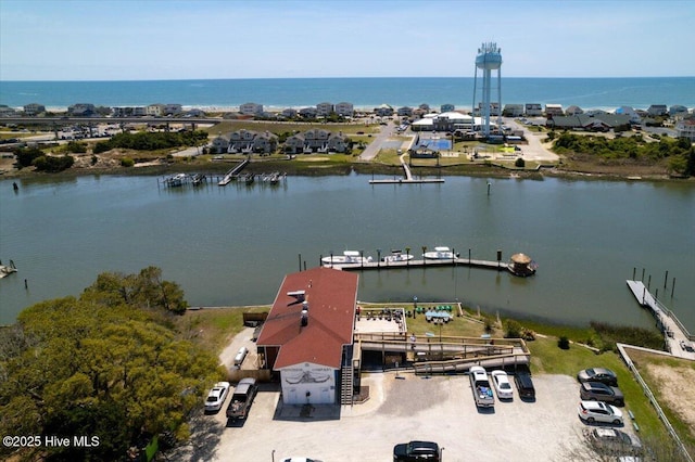 1033 Ocean Blvd W, Holden Beach, NC 28462 - bird's eye view of a nearby body of water