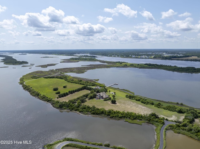 4 Hunter Heath Dr, North Topsail Beach, NC 28460 - bird's eye view of a large body of water