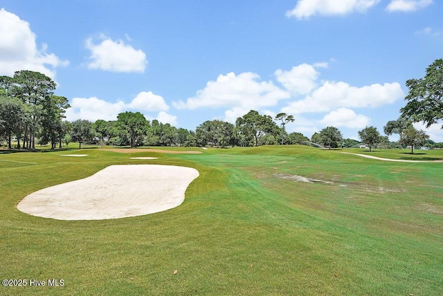 1830 Senova Trce, Wilmington, NC 28405 - view of community with golf course view, a lawn, and view of wooded area