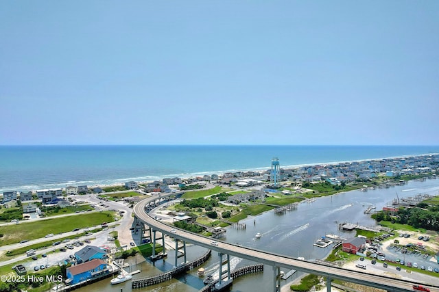 1239 Ocean Blvd W, Holden Beach, NC 28462 - water view featuring a notable bridge