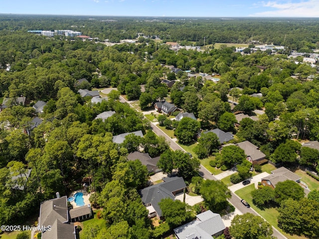 5752 Gardenia Ln, Wilmington, NC 28409 - view of property location featuring a heavily wooded area and nearby suburban area