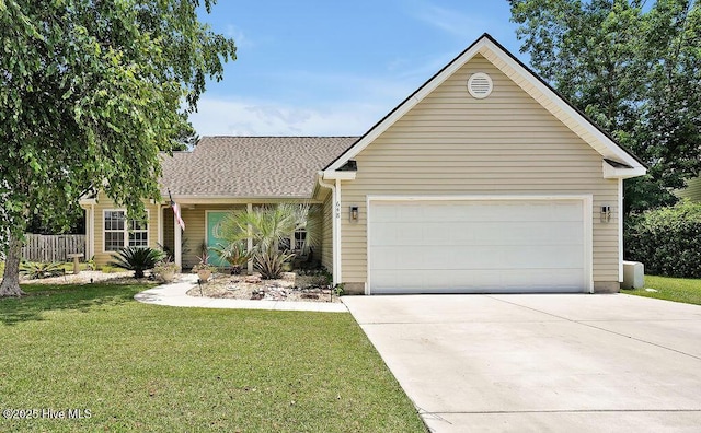 648 Pine Branches Cir SE, Leland, NC 28451 - ranch-style home featuring driveway and an attached garage