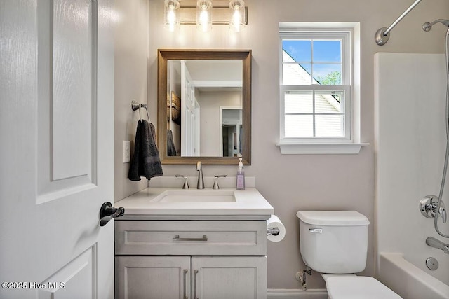 648 Pine Branches Cir SE, Leland, NC 28451 - full bath featuring vanity and washtub / shower combination