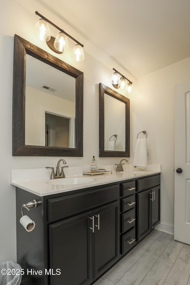 637 White Oak Xing, Swansboro, NC 28584 - full bathroom with double vanity